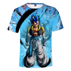 Dragon Ball Broly Unisex 3D Print Short Sleeve Shirt