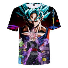Dragon Ball Broly Unisex 3D Print Short Sleeve Shirt