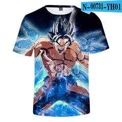 Dragon Ball Broly Unisex 3D Print Short Sleeve Shirt