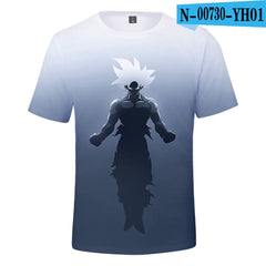 Dragon Ball Broly Unisex 3D Print Short Sleeve Shirt