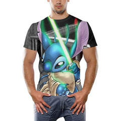 Men's Printed Hip-Hop Street Polyester T-Shirt